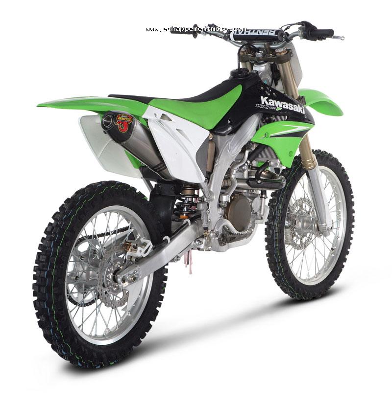 ECHAPPEMENT MOTO AKRAPOVIC RACING & EVOLUTION EXHAUST SYSTEM KAWASAKI KX 450 F (2007) 2